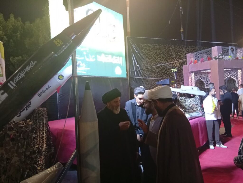 اولین سالگرد شهادت سید حسن نصرالله در عراق نجف اشرف 12