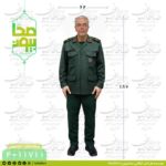 ماکت استند سردار سپهبد پاسدار شهید محمد باقری